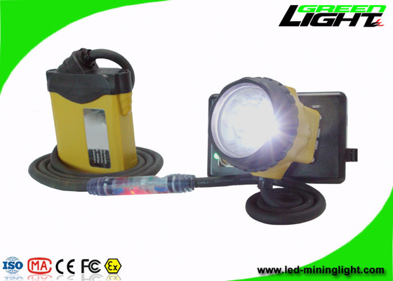 Anti bateria explosiva de Lux Illuminance With 10.4Ah da luz 25000 do capacete de mineiros