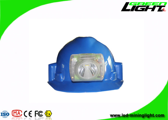 O capacete de segurança de mineração sem corda ilumina GLC-6 de pouco peso IP68 13000 Lux Super Bright