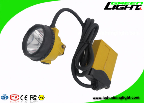 O anti capacete de segurança de mineração explosivo conduziu a segurança das luzes 10.4Ah 25000lux recarregável