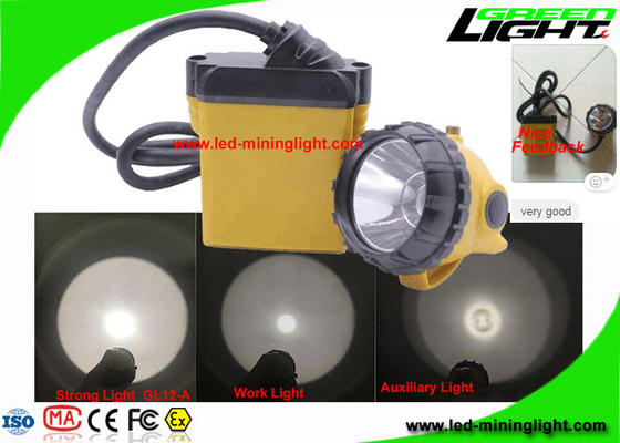 Impacto claro dos únicos mineiros do diodo emissor de luz de Lux Cree do projeto 25000 - resistente com vidro temperado do cabo