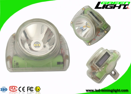 lâmpadas de tampão de mineração sem corda IP68 do diodo emissor de luz 13000lux USB impermeável que carrega com a tela de OLED