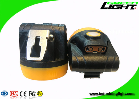 Explosivo de mineração conduzido material do brilho da lâmpada de tampão 10000lux do ABS anti com carregador de USB