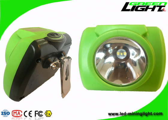 O capacete de segurança IP68 de mineração impermeável conduziu luzes, material do PC da luz do capacete de mineiros