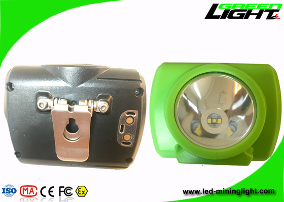 O capacete de segurança IP68 de mineração impermeável conduziu luzes, material do PC da luz do capacete de mineiros