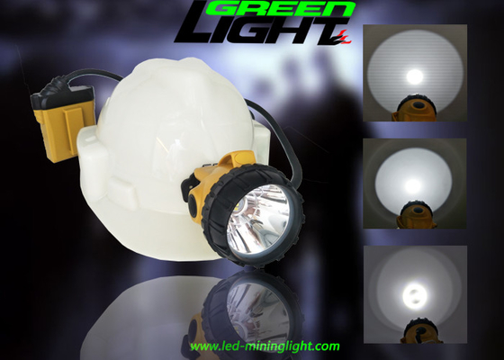 Anti IP68 GL12-A tampão amarrado explosivo do poder 348lum do diodo emissor de luz do farol recarregável grande