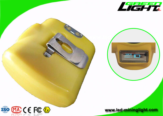 Luzes de mineração duráveis do capacete de segurança, economia de energia material da mineração da lâmpada de tampão do PC