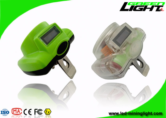 Brilho forte de mineração sem corda 13000Lux IP68 das luzes da tela de OLED com carregador de USB