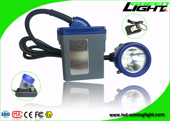 Luz 216lum 6.6Ah Li recarregável da mineração do diodo emissor de luz de 1,67 watts - Ion Battery 1000 dá um ciclo
