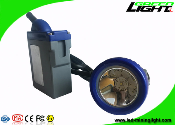 Luz 216lum 6.6Ah Li recarregável da mineração do diodo emissor de luz de 1,67 watts - Ion Battery 1000 dá um ciclo
