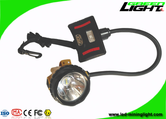 chama impermeável Semi-amarrado de pouco peso do feixe alto do farol 15000Lux 1.7W da mineração do diodo emissor de luz da lâmpada de tampão 392g IP68 resistente