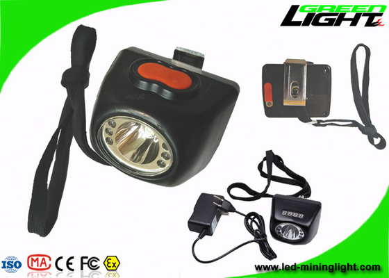 Aprovação de mineração do CE dos ciclos da bateria 1000 do brilho 5.7Ah da luz 8000lux do diodo emissor de luz da segurança IP68
