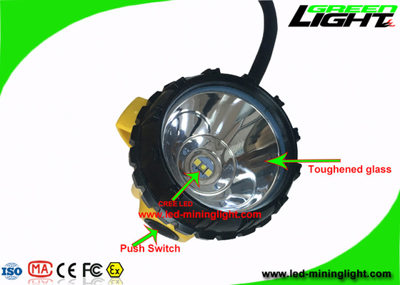25000 Lux Underground Coal Mining Lights 3W Msha aprovaram com lanterna elétrica do SOS