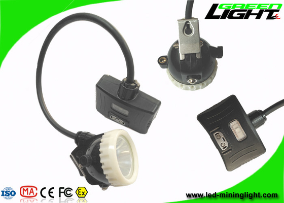 Luzes de mineração semi amarrados 5.2Ah Li do capacete de segurança - luz de Ion Battery With Rear Warning
