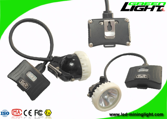 Luzes de mineração semi amarrados 5.2Ah Li do capacete de segurança - luz de Ion Battery With Rear Warning