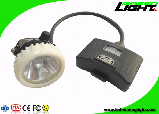 Diodo emissor de luz preto que mina a lâmpada de tampão subterrânea 10000lux da segurança clara 5.2Ah recarregável