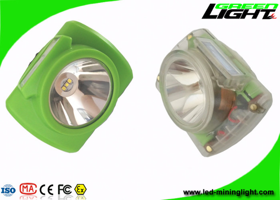 Lâmpada de tampão sem corda da tela de OLED, 13000 IP 68 da bateria de Lux Led Mining Headlamp 6.2Ah