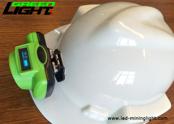 Brilho IP68 super impermeável da luz sem corda da mineração do diodo emissor de luz com tela de OLED