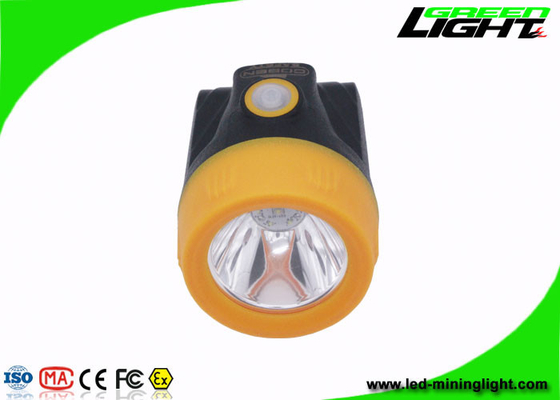 lâmpadas de tampão 10000lux sem corda dos mineiros da capacidade 3.8Ah para a iluminação da segurança do local de mineração