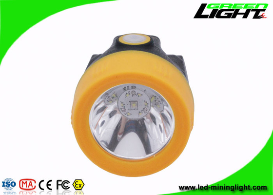 lâmpadas de tampão 10000lux sem corda dos mineiros da capacidade 3.8Ah para a iluminação da segurança do local de mineração