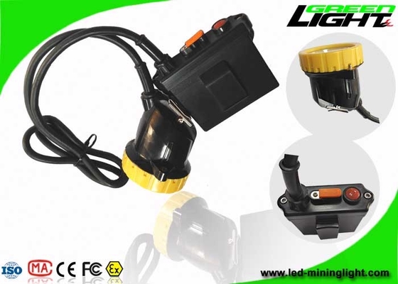 capacidade grande impermeável alta da bateria 11.2Ah do Lux IP67 da lâmpada de mineiros 50000 de carvão do lúmen 3.7W