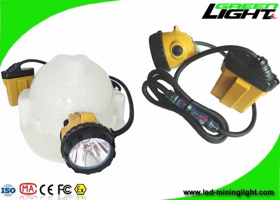 o capacete de segurança da mineração da bateria de 10.4Ah Samsung ilumina 25000lux o brilho 348lum