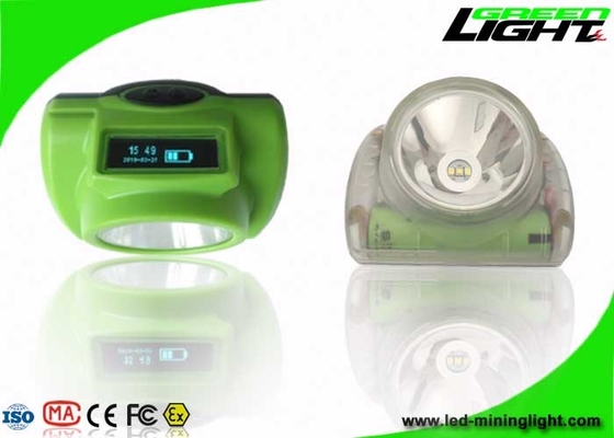 Tempo de iluminação longo subterrâneo do brilho 14-16hours da lâmpada de mineiros 13000lux de carvão da segurança