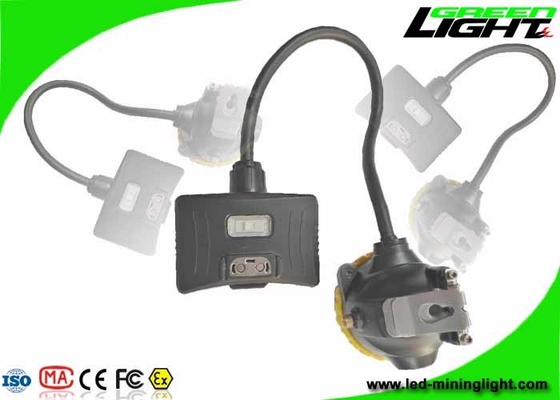 Capacidade grande recarregável semi amarrado IP68 1.7W do farol 15000lux 6.8Ah do diodo emissor de luz