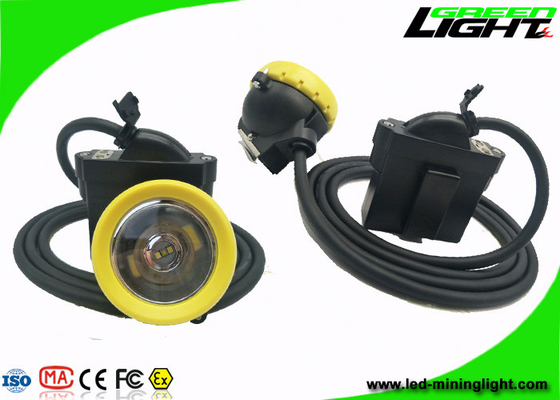 diodo emissor de luz USB industrial da lâmpada de tampão IP68 dos mineiros da segurança 10000lux GL5-D recarregável