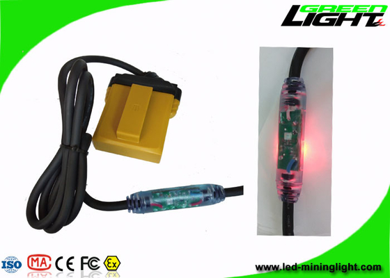 o tampão de mineração de 10.4Ah IP68 ilumina o aviso da baixa potência de 25000 Lux Minig Corded Cable With