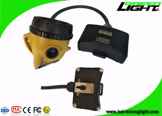 Ciclos 1200 semi amarrados da bateria da luz 6.8Ah IP68 da mineração do diodo emissor de luz com corda de Safty