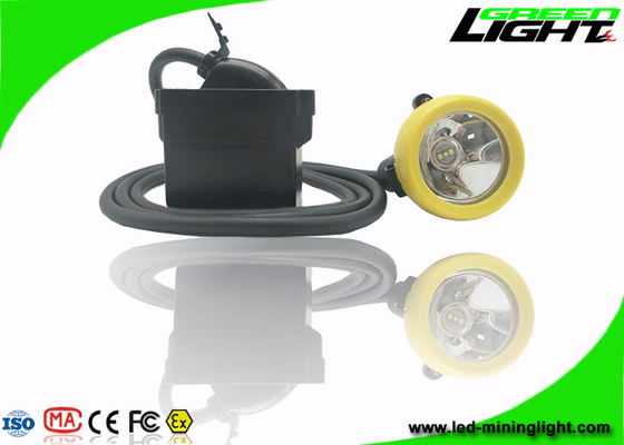 luz conduzida recarregável 7.8Ah Li - Ion Battery IP68 450mA do capacete de segurança de 216lum 10000lux