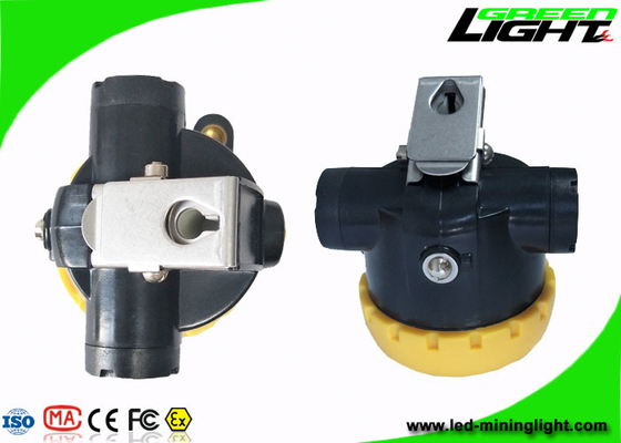 Luz de mineração sem corda portátil do tampão, luz toda do capacete de mineiros 4000lux em uma estrutura