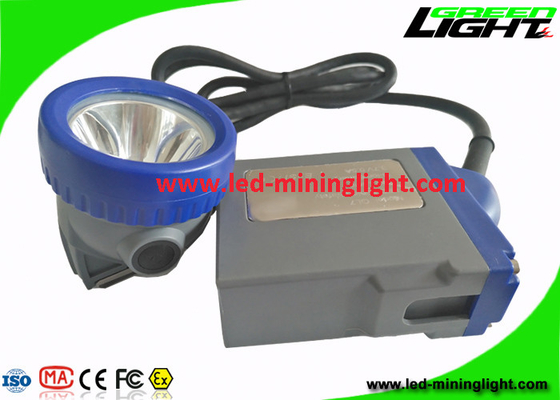 Watt impermeável 6.6Ah Li - Ion Battery recarregáveis da lâmpada de tampão 1,67 dos mineiros IP68 conduzidos
