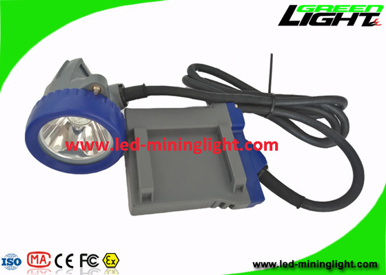 Watt impermeável 6.6Ah Li - Ion Battery recarregáveis da lâmpada de tampão 1,67 dos mineiros IP68 conduzidos