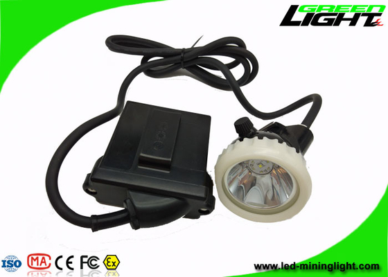Feixe alto recarregável 22hours IP67 de Hard Hat Light 10000lux do mineiro de carvão impermeável