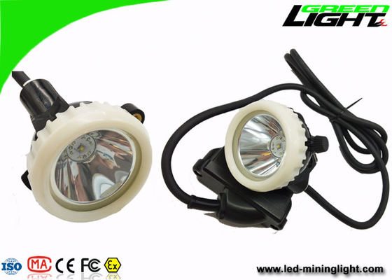 Feixe alto recarregável 22hours IP67 de Hard Hat Light 10000lux do mineiro de carvão impermeável