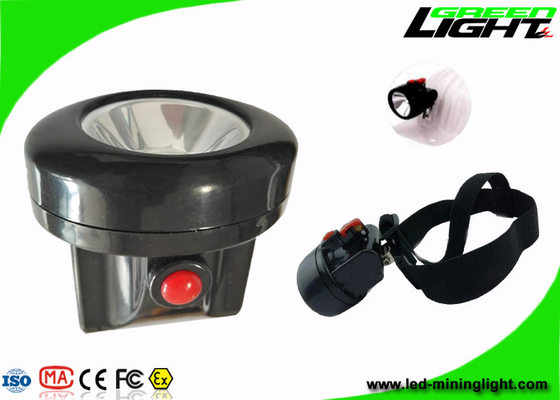 Maneira de carregamento de encaixe da bateria de IP67 450mA 10000 Lux Lminers Cap Lamp 2.8Ah
