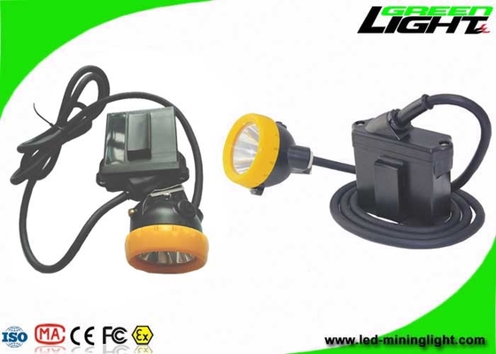 Luz 6.6Ah Li da mineração do diodo emissor de luz da lâmpada do capacete - ciclos 1000 da bateria de Ion Battery With