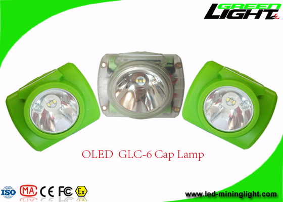 13000 LUX Led Mining Cap Lamp, luz portátil IP68 do capacete de mineiros impermeável