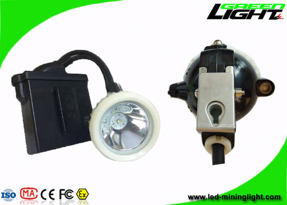 corpo 6.6Ah Rechageable Li - Ion Battery da lâmpada do PC da luz IP67 da mineração do diodo emissor de luz 10000Lux