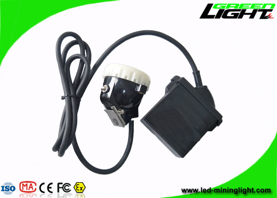 corpo 6.6Ah Rechageable Li - Ion Battery da lâmpada do PC da luz IP67 da mineração do diodo emissor de luz 10000Lux