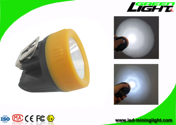 O carvão subterrâneo conduziu o brilho de mineração IP68 de pouco peso do farol 1000lux impermeável