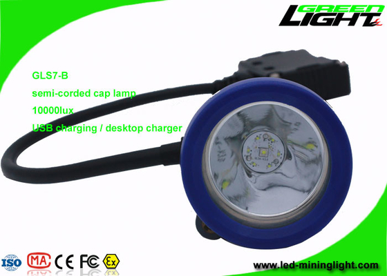 Semi - o tampão de mineração amarrado ilumina 10000 Lux Compact Resistant With 1 luz 6 SMD do cano principal