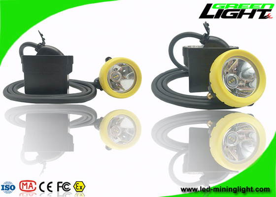 Farol recarregável subterrâneo leve da mineração do diodo emissor de luz de 10000 Lux Brightness com carregamento de USB