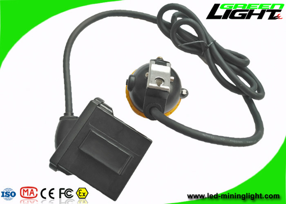 Lâmpada de tampão 10000lux dos mineiros IP68 conduzidos 7.8Ah Li - tampão de Ion Battery With Silicon Button