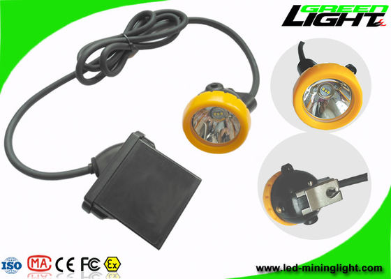 IP68 conduziu a função de advertência de mineração da baixa potência 10000lux clara com o tampão do botão do silicone