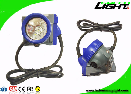 Mineiro de carvão IP68 Hard Hat Light 10000lux 6.6Ah Li - Ion Battery Anti Explosive