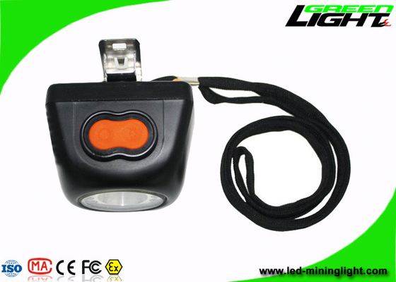 Farol de mineração subterrâneo 8000lux IP68 do diodo emissor de luz da tela de Digitas com corda da segurança