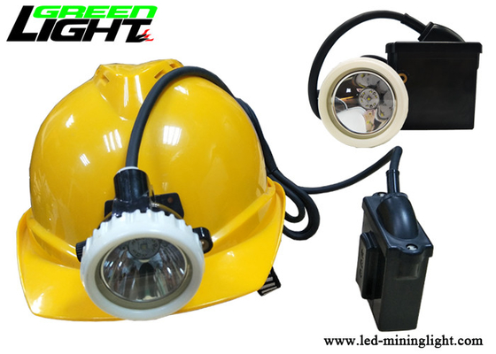 Brilho recarregável material do farol 10000lux do diodo emissor de luz do ABS 16 horas de tempo de iluminação