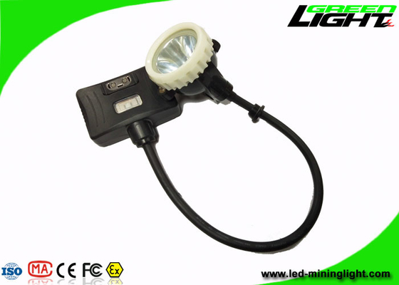 o tampão da mineração do diodo emissor de luz 5.2Ah ilumina o feixe alto IP68 do brilho 10000lux com corda da segurança